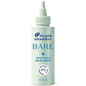 Head & Shoulders Bare Itchy Scalp Relief Serum, Instant Cooling, Lightweight, An